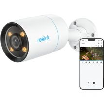 Reolink - 4K Camera de Surveillance ColorX PoE, Vision Nocturne Couleur, Super Ouverture F1,0, Capteur Image 1/1,8'', Détection