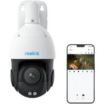 4k 8mp Poe Ptz Überwachungskamera Aussen, 16x Optischer Zoom, 360° Schwenk, 90° Neigung & Auto-tracking, Farbnachtsicht, Intelligenter Erkennung - 