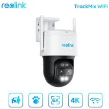 Reolink - 4K ptz Telecamera Wi-Fi Esterno a Doppio Obiettivo, 355°/90° Pan & Tilt, Zoom Ibrido 6X, Rilevamento Persone/Veicoli/Pet, Auto-tracking,