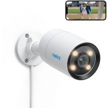 Reolink 2K 4MP Caméra de Surveillance extérieure PoE, Vision Nocturne Couleur, Super Ouverture F1.0, 3000K Lumière chaude réglable, Détection