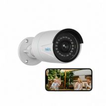 Reolink - 5mp Poe Überwachungskamera Aussen Mit Audio, Personen-/autoerkennung, Microsd Kartensteckplatz, Ir Nachtsicht, Ip66 Wasserfest, Zeitraffer, 
