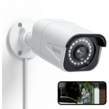 Reolink - 4K 8MP Caméra Surveillance Extérieure PoE, Détection Personne/Véhicule, Vision Nocturne 30m, Support Audio, Etanche IP66, Time Lapse