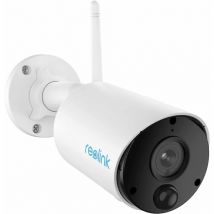 Reolink - Telecamera Solare WiFi Esterna Batteria Ricaricabile, 1080p Videocamera di Sorveglianza con Rilevamento pir Senza Fili, Time Lapse, Audio a