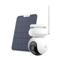Reolink - Caméra de sécurité 4K Altas pt Ultra avec Panneau Solaire - Panoramique et inclinaison à 360 degrés, Caméra à batterie Wi-Fi 6 avec vision