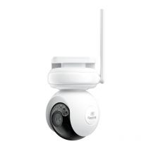 Reolink - Caméra de sécurité 4K Altas pt Ultra - Panoramique et inclinaison à 360 degrés, Enregistrement continu, Caméra à batterie Wi-Fi 6 avec