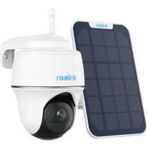 Reolink - Caméra de Surveillance 3MP pt 2,4 Ghz WiFi Batterie Exterieure, Audio-Bidirectionnel, Détection Personne/Vehicule, Argus pt Lite, +Panneau