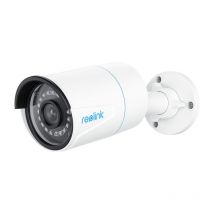 Reolink - Caméra de Surveillance PoE 2K+ 5MP, Détection Personne et Véhicule, Vision Nocturne ir, RLC-510A Blanc
