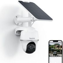 Reolink - Caméra de Surveillance 4G Batterie Sans Fil 2K 4MP hd, Pan & Tilt, Smart Détection, Zoom numérique 16x, Vision nocturne, Go pt Plus avec