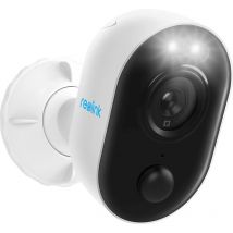 Reolink - 1080P Caméra de Surveillance Wifi avec Projecteur led et Sirène, Alerte de Mouvement pir, Audio Bidirectionnelle, Imperméable, Stockage