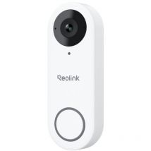 Reolink - Sonnette Vidéo avec Chime, Caméra 2K+ 5MP, Diagonale de 180°, Audio bidirectionnel, détection de Personne, étanche, Visiophone