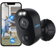 Reolink - Videocamere di Sorveglianza con Spotlight, 1080P Telecamera ip da esterno con Avvisi di Movimento pir, Audio a 2 Vie, Allarme Sirena,
