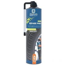 Bombe anti crevaison pour pneu jusqu'à 175/14 - aérosol 400ml - abel auto