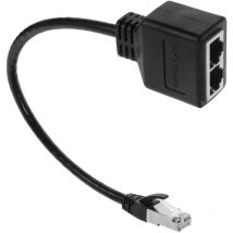 Répartiteur Ethernet Coupleur Ethernet haute vitesse Répartiteur réseau Extendeur 1 à 2