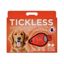 Tickless - Repelente ultrasónico Pet para perros - Naranja