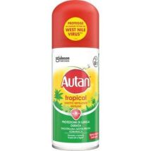 Repellente insetti tropical secco autan spray ml 100 (12 pezzi) Autan