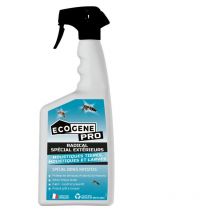 Ecogène - Repellente per zanzare tigre e larve, soluzione per esterni, efficace nelle aree infestate