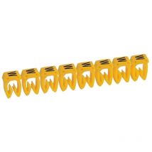 Legrand - repère pour fil de 1.5 à 2.5 mm2 - lettre w - couleur jaune cab 3 - Jaune
