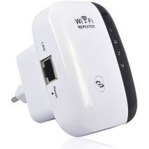 Rnemitery - Répéteur WiFi Puissant 300Mbps Amplificateur WiFi Puissant 2.4GHz WiFi Range Booster WiFi Répéteur Extenseur sans Fil avec Port Ethernet,