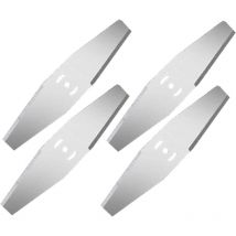 Jusch - Replacement blades for grass trimmers, lawn mowers, brush cutters, weed killers, blade heads (blade x 4)