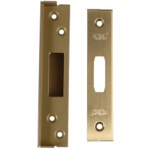 Union - J2100REB-0.5-PL StrongBOLT 2100 Mortice Deadlock Rebate Kit 13mm Polished Brass Box UNNJ2100R05P