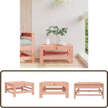Repose-pied de jardin massif de douglas - Repose Pied Jardin - Meuble Jardin - Mobilier Exterieur - Chaise Lounge - Set Salon De Jardin