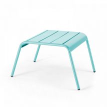Repose pied en métal turquoise - Palavas