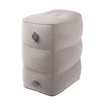 Repose-pieds gonflable pour enfants, coussin de voyage à hauteur réglable pour avions, voitures, voyages, bureau, essentiels de voyage en avion pour