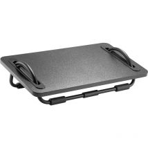 SP-9008928 Repose-pieds (l x h x p) 130 x 480 x 290 mm noir A355252 - Speaka Professional