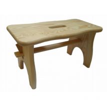 Repose-pieds tabouret en bois de pin cm 40x20x22h tabouret chaise pour ameublement