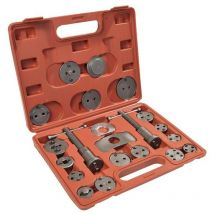 Euro Vanadium - Coffret repousse piston de frein avant / arrière 22 pièces