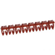 Legrand - 038102 Boite De 1000 Repères Cab 3 Pour Fils 0,15mm² à 0,5mm² - Marquage Chiffre 2 Rouge