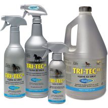 3,8 L TANICA Tri-Tec: Insecticide insecticide TRI-TEC pour chevaux contre les mouches à cheval et les insectes volants avec écran solaire 300ml 600ml