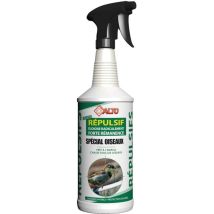 Répulsif Liquide Spécial Oiseaux 1l – Éloigne Pigeons Et Autres Oiseaux – Application Facile Par Pulvérisation – Pour Surfaces Extérieures – Cibles 