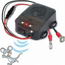 Répulsif Ultrason Pour Voiture, Électronique Dissuasion Répulsif Anti-Fouine De Rat Avec Lampes Stroboscopiques à Del Pour Voiture, Grange, Cuisine