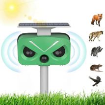 Repulsif Ultrasons, Répulsif pour Chat, IP66 étanche, Modes réglable