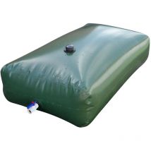 Jardibric - Réserve d'Eau Souple Citerne 5000 Litres Flexible Récupérateur d'eau de pluie Vessie d'eau Pliable Réutilisable Collecteur d'eau de Pluie
