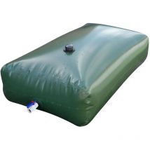 Jardibric - Réserve d'Eau Souple Citerne 3000 Litres Flexible Récupérateur d'eau de pluie Vessie d'eau Pliable Réutilisable Collecteur d'eau de Pluie