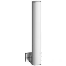 Pellet - Réserve pour papier wc blanc/chromé mat Arsis