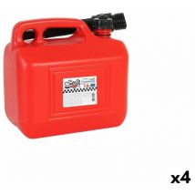 Continental - Réservoir de carburant avec entonnoir self red 5 l (4 pièces) 5 l