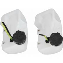 Réservoir de carburant compact pour débroussailleuse - Installation facile - 2 pièces pour 34 débroussailleuses