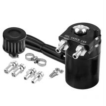 Réservoir de stockage universel pour voiture, réservoir de récupération d'huile automatique avec filtre à chicane, 300 ml (noir) tao