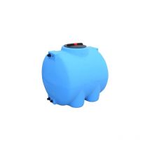 Elbi - Réservoir horizontal en polyéthylène bleu de 1000 litres