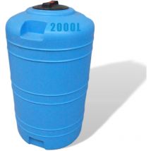 Réservoir Pe Type Cv 2000l Bleu