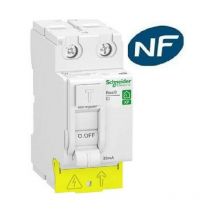 Schneider Electric - Interrupteur différentiel Resi9 xp 2P 63A 30ma type a - Schneider R9PRA263