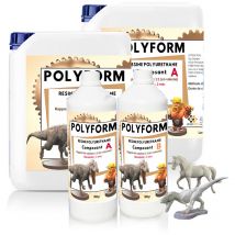 Resin Pro - 1 kg Résine de Coulée Polyuréthane polyform - Bicomposant a+b, Très Fluide, Adaptée à la Modélisation et à l'Automatisation, Prototypage
