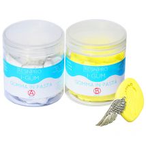 Resin Pro - i-gum 500 gr Caoutchouc silicone en pâte, non toxique, bi-composant (1:1), Jaune- Pour Moulage d'objets et créations artistiques.
