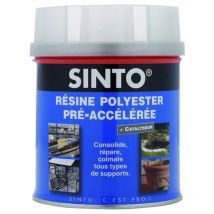 Résine polyester sans styrène Sinto matériaux Bidon de 1100 ml - 139501 - 40001
