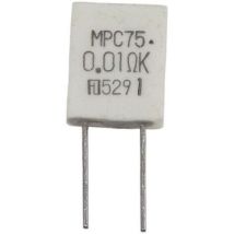Fukushima Futaba MPC74 5W 0,1 Ohm 5% MPC74 5W 0,1 Ohm 5% Résistance à couche métallique 0.1 Ω sortie radiale MPC74 5 W 5 % 1 pc(s) W12687