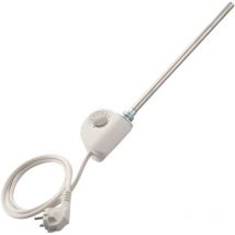 Résistance thermostatique, thermoplongeur pour sèche-serviette, avec régulateur de température, 300 w