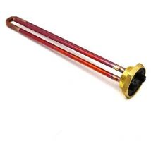 Resistenza diritta con tappo esagonale w 3000 - l. 300 mm 220-240v